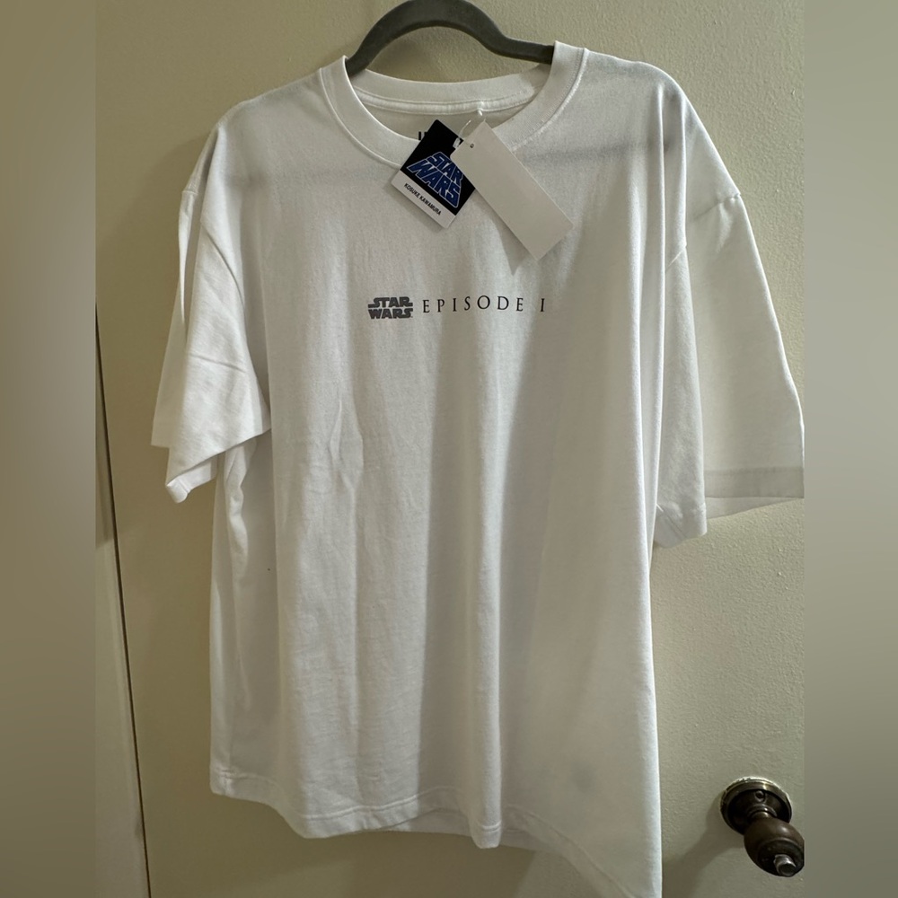 NWT Star Wars Episode I White T-Shirt